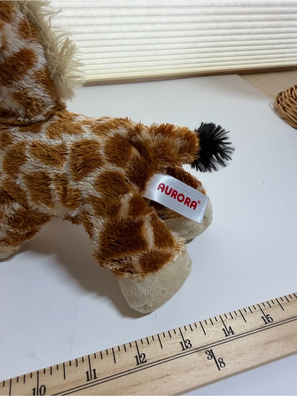 Aurora Plush Giraffe two horses. Mini Flopsie Gigi giraffe Prancer horse Gypsie